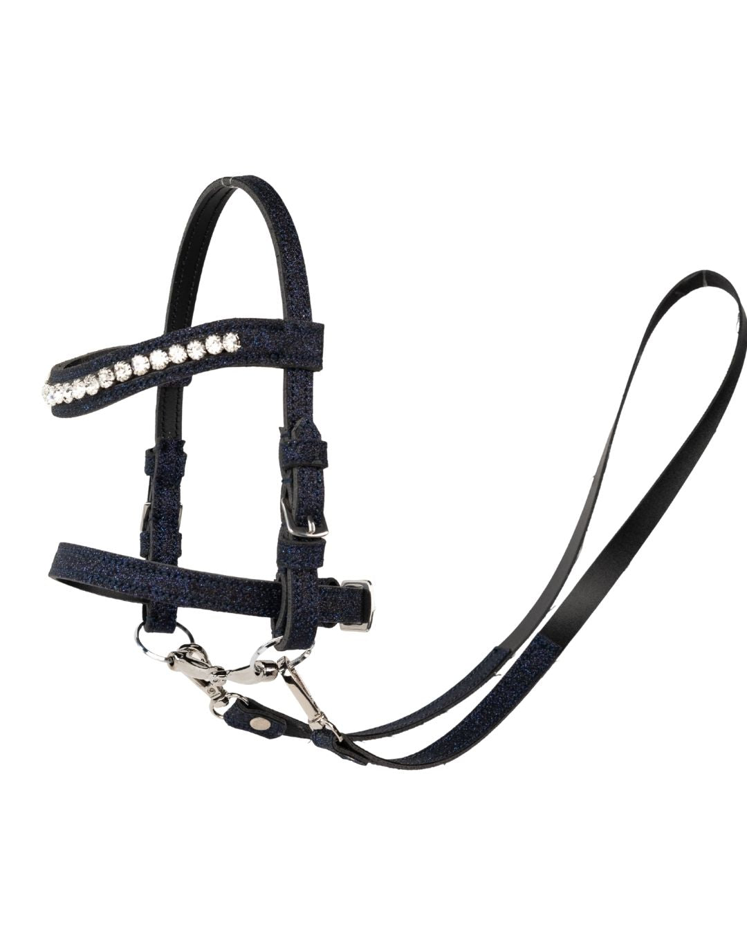 Trense navy glitter