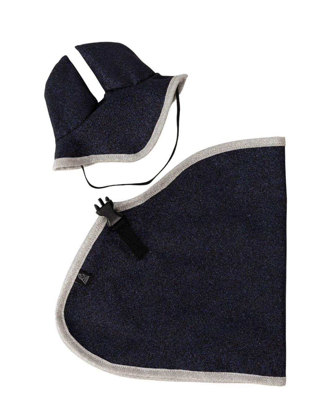 Dækken & Hut Navy glitter