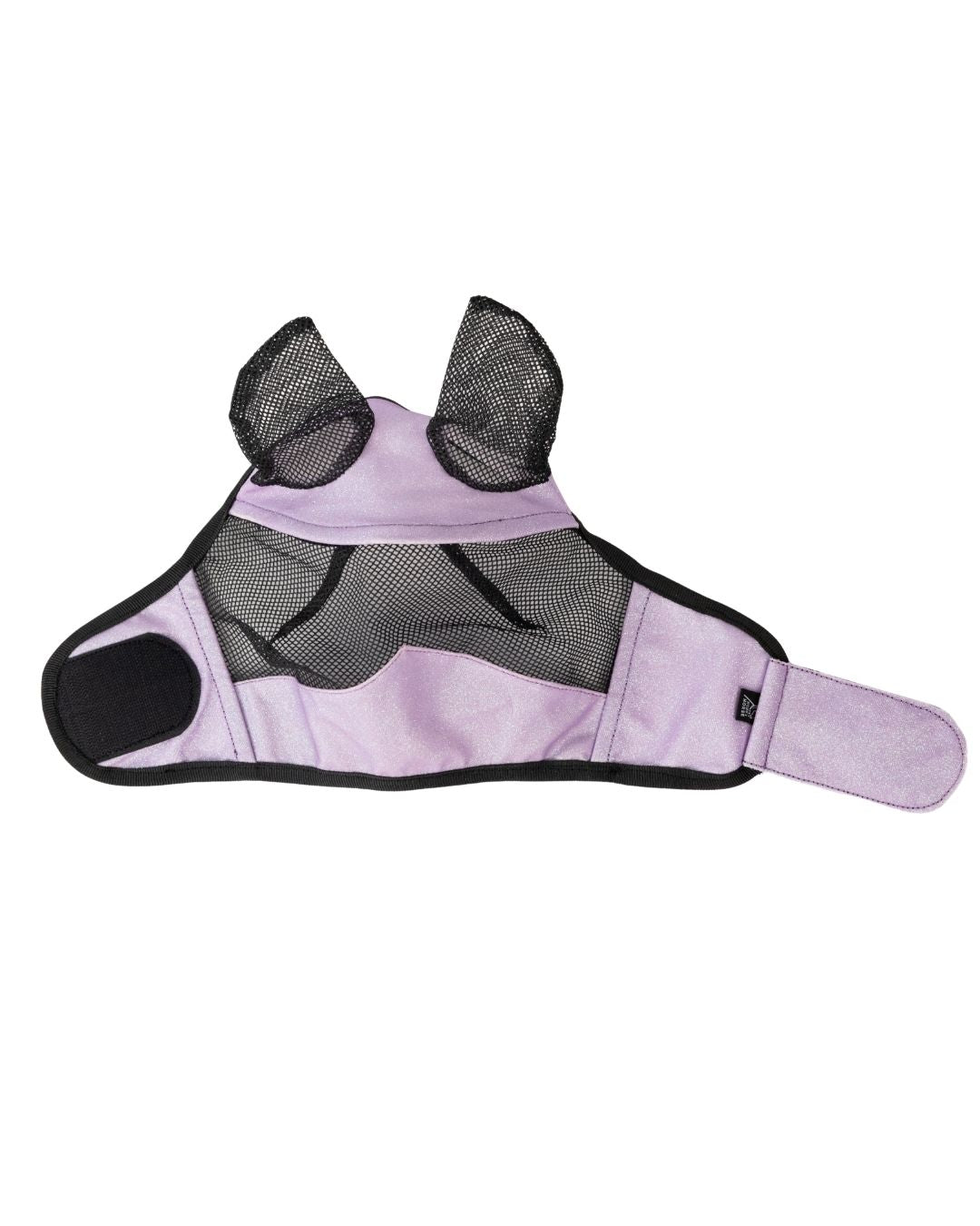 Insekt maske lilla glitter